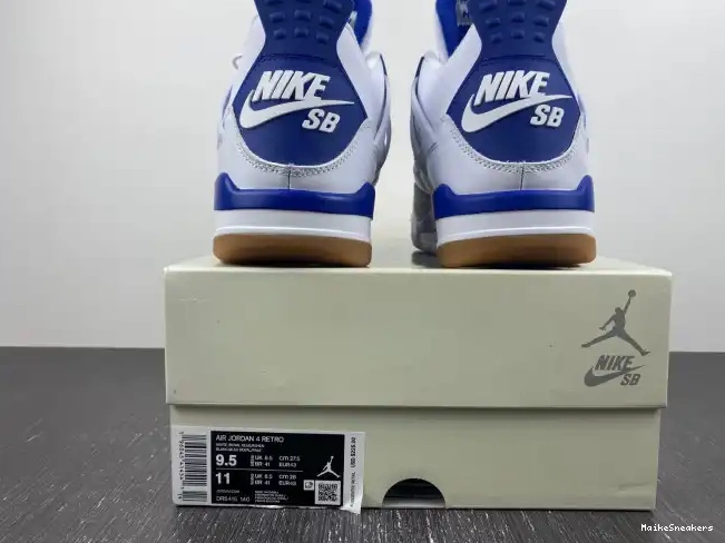 MaikeSneakers Retro SB Pine Jordan Blue 4 DR5415-140 0620